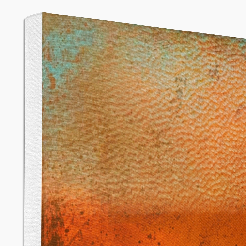 Sunset Horizon Abstract Painting | Canvas From Scotland