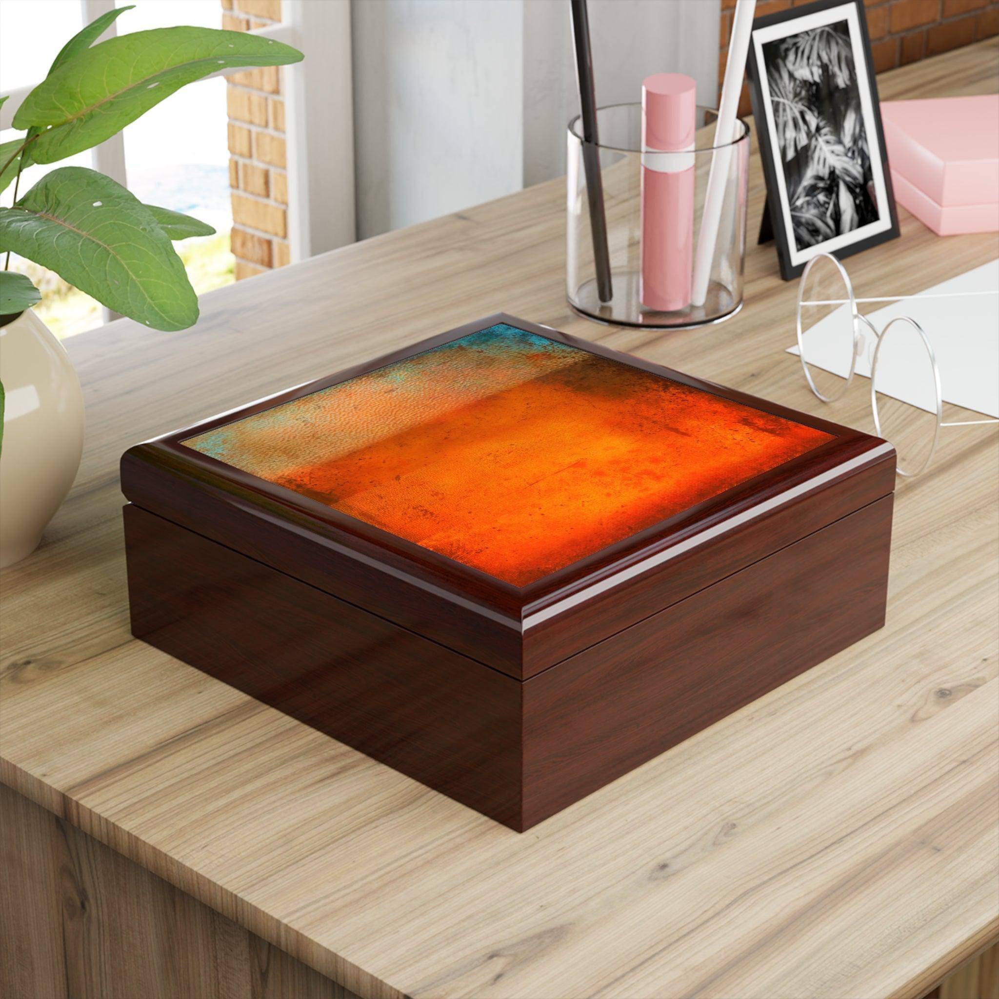 Sunset Horizon | Art Jewelry Box | Scotland