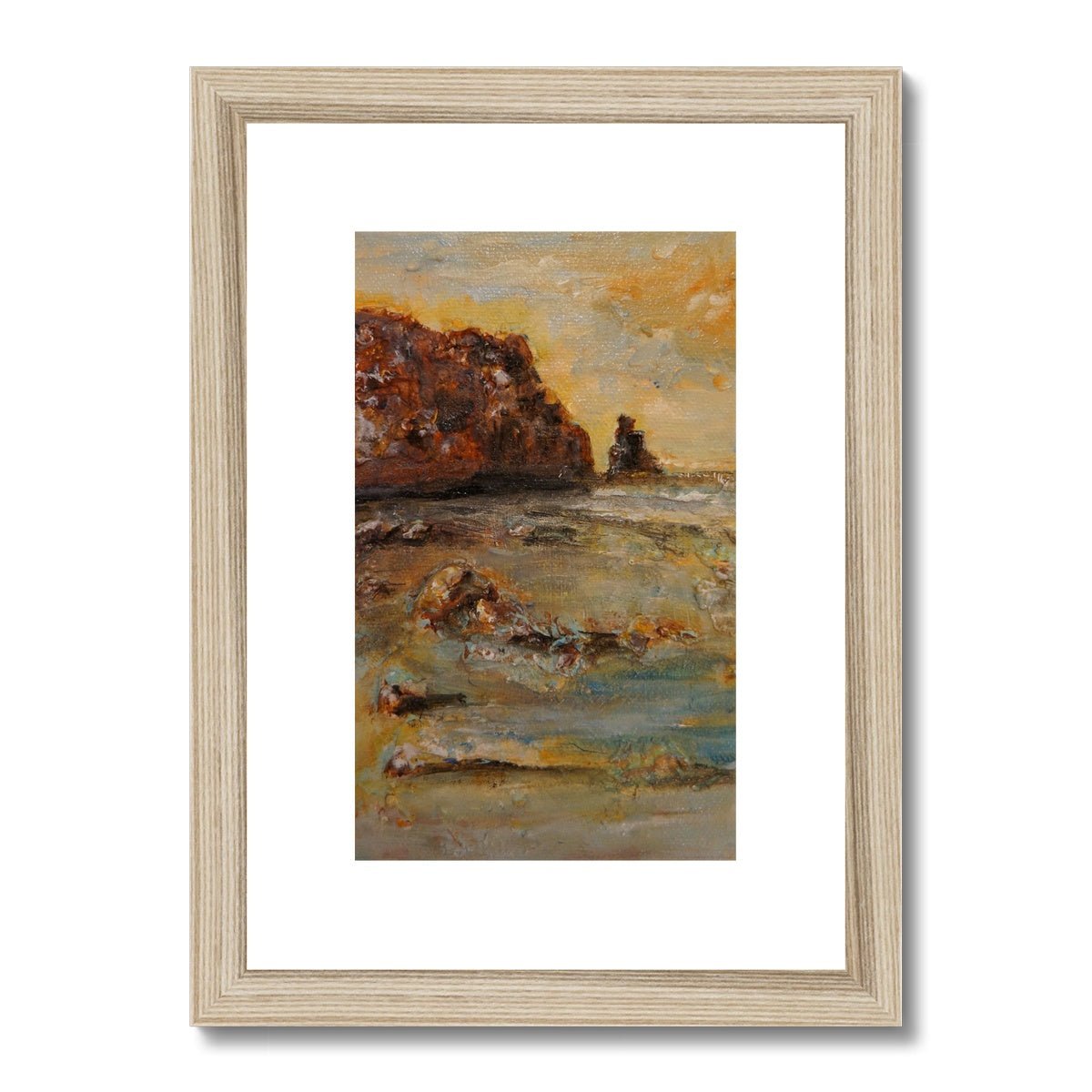 Talisker Bay Skye Painting | Framed &amp; Mounted Prints From Scotland