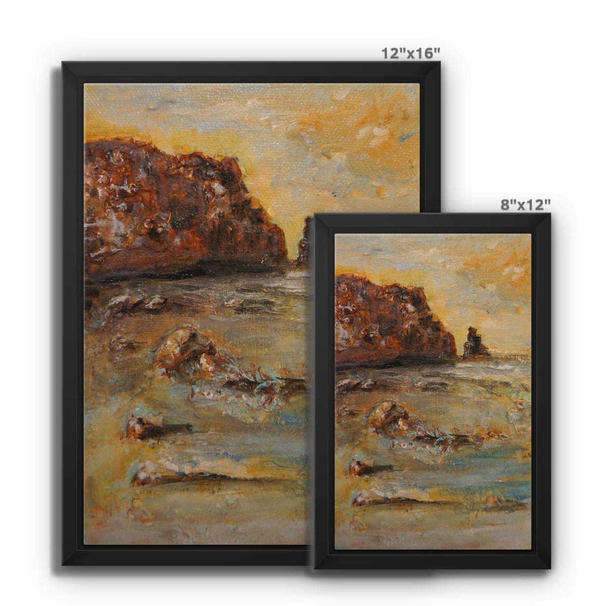 Talisker Bay Skye Painting | Framed Canvas From Scotland