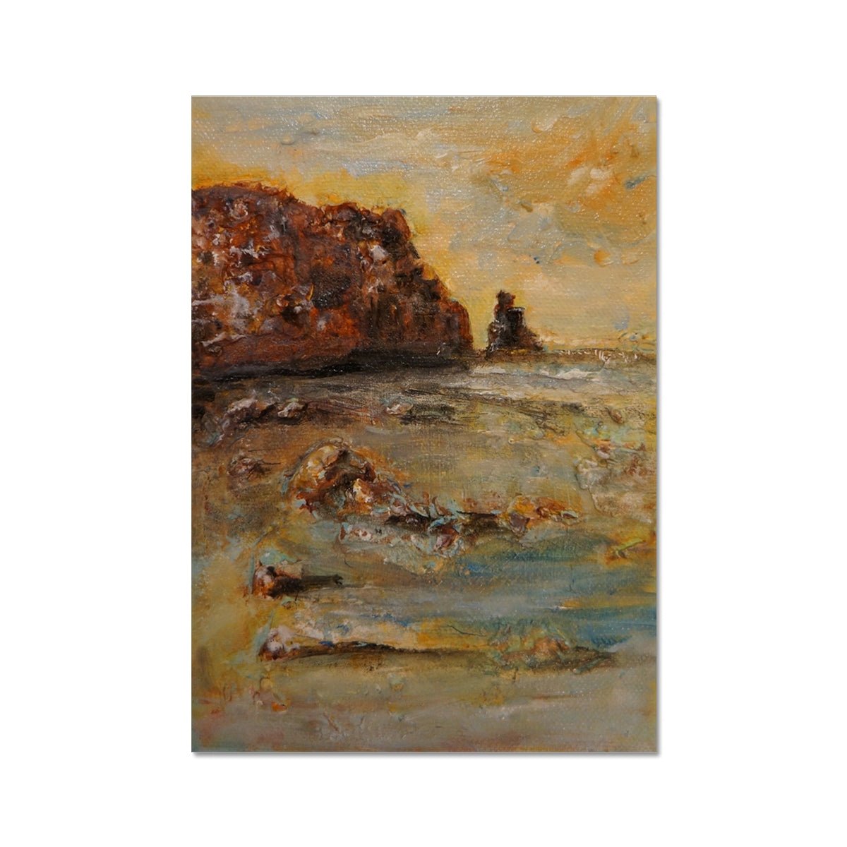 Talisker Bay Skye Painting | Signed Art Prints From Scotland | By Scottish Artist Hunter