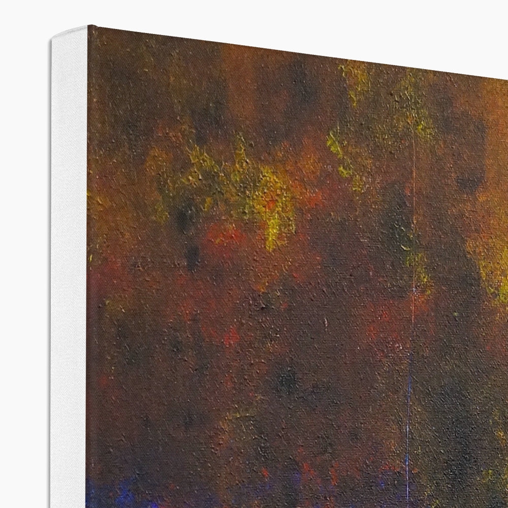 The Autumn Wood Abstract Painting | Canvas From Scotland