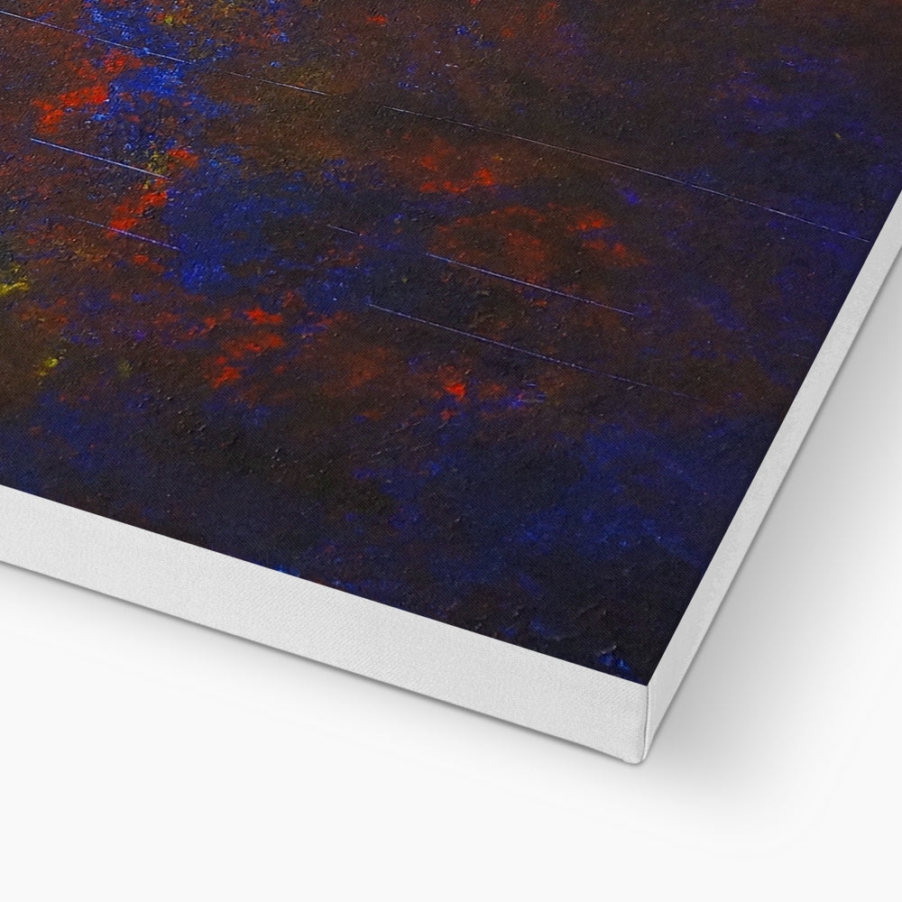 The Autumn Wood Abstract Painting | Canvas From Scotland