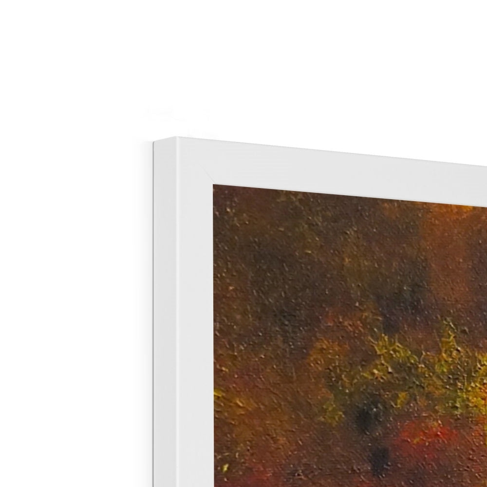 The Autumn Wood Abstract Painting | Framed Prints From Scotland