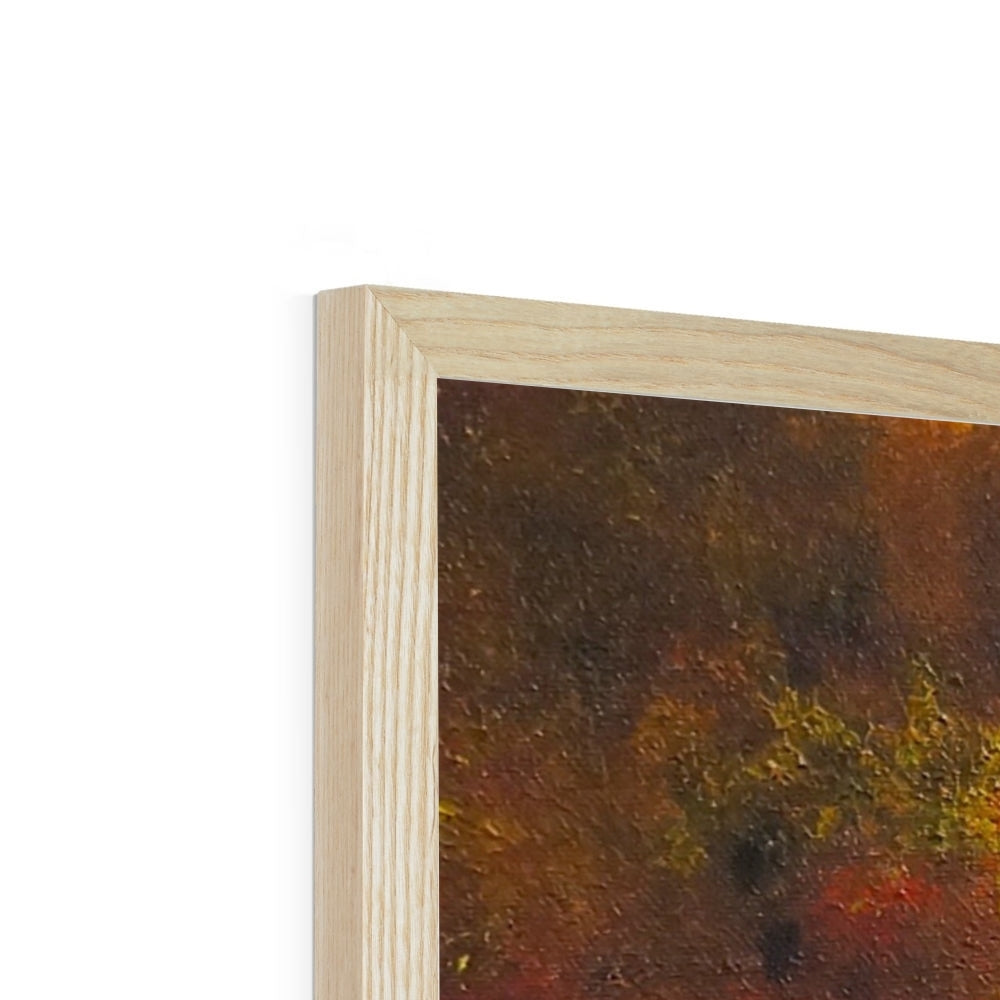 The Autumn Wood Abstract Painting | Framed Prints From Scotland