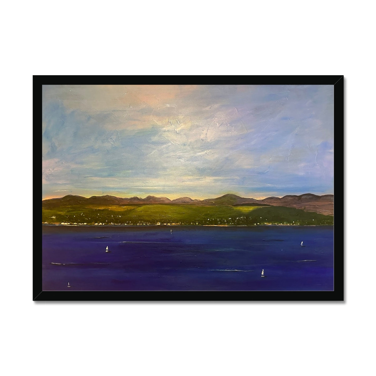 The Biggie Painting | Framed Print-River Clyde Art Gallery