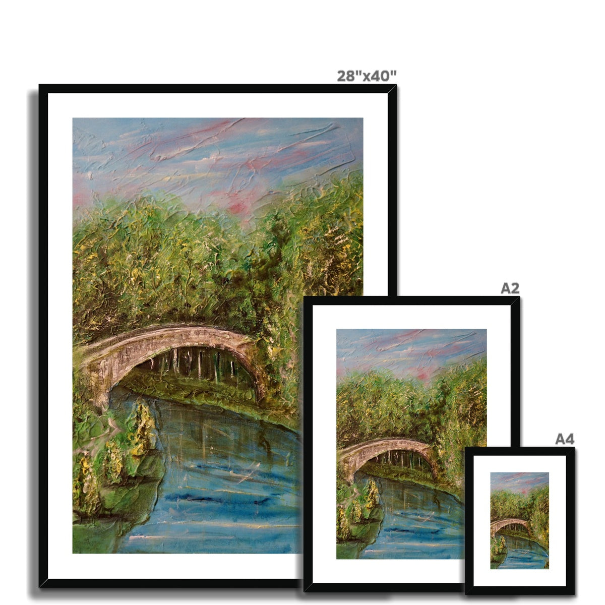 The Brig O Doon Painting | Framed &amp; Mounted Prints From Scotland