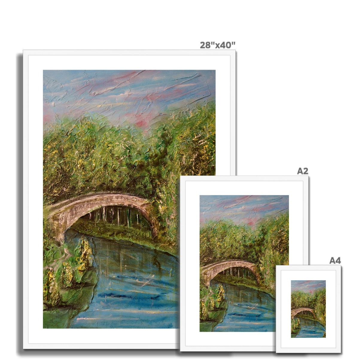 The Brig O Doon Painting | Framed & Mounted Prints From Scotland