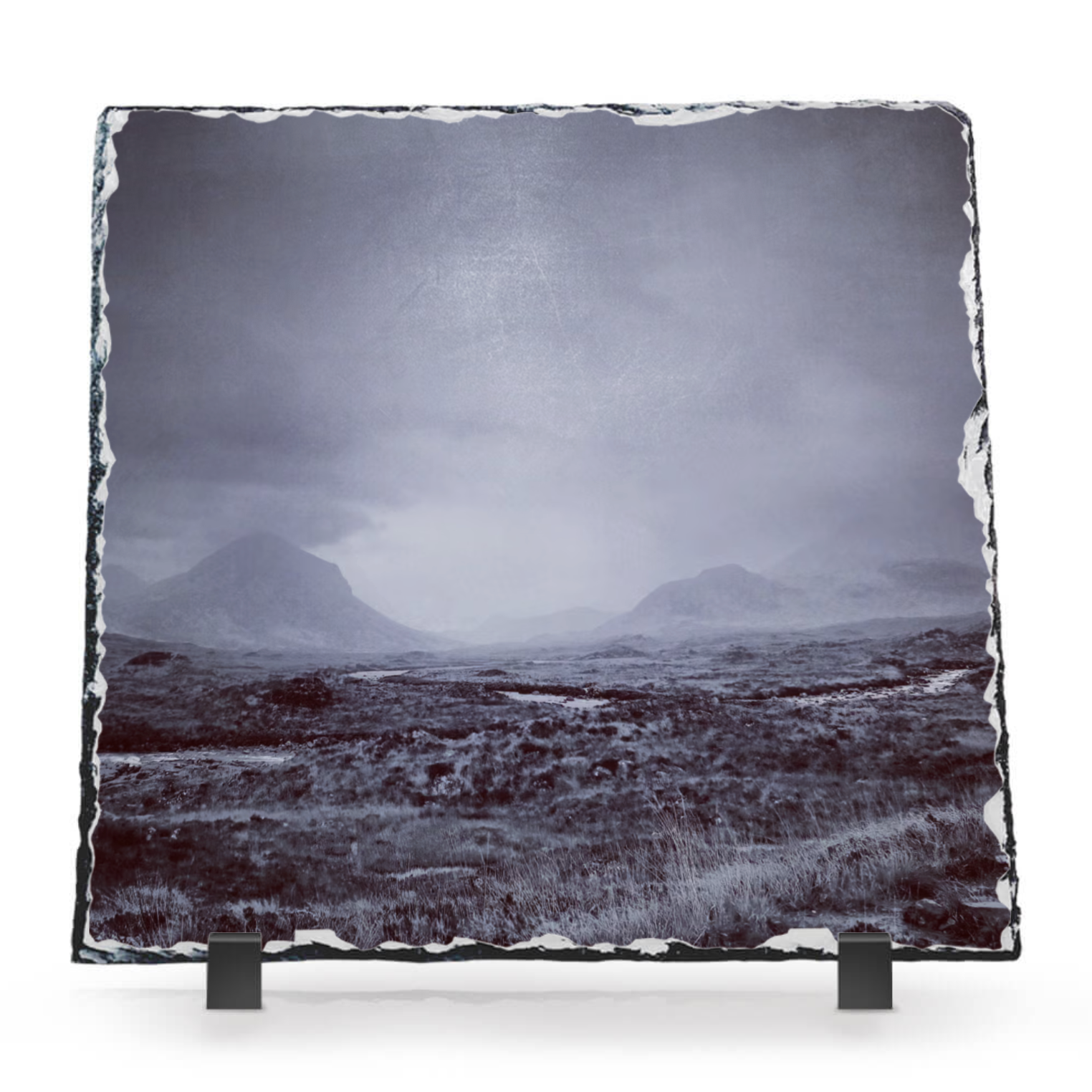 The Brooding Cuillin Scottish Slate Art