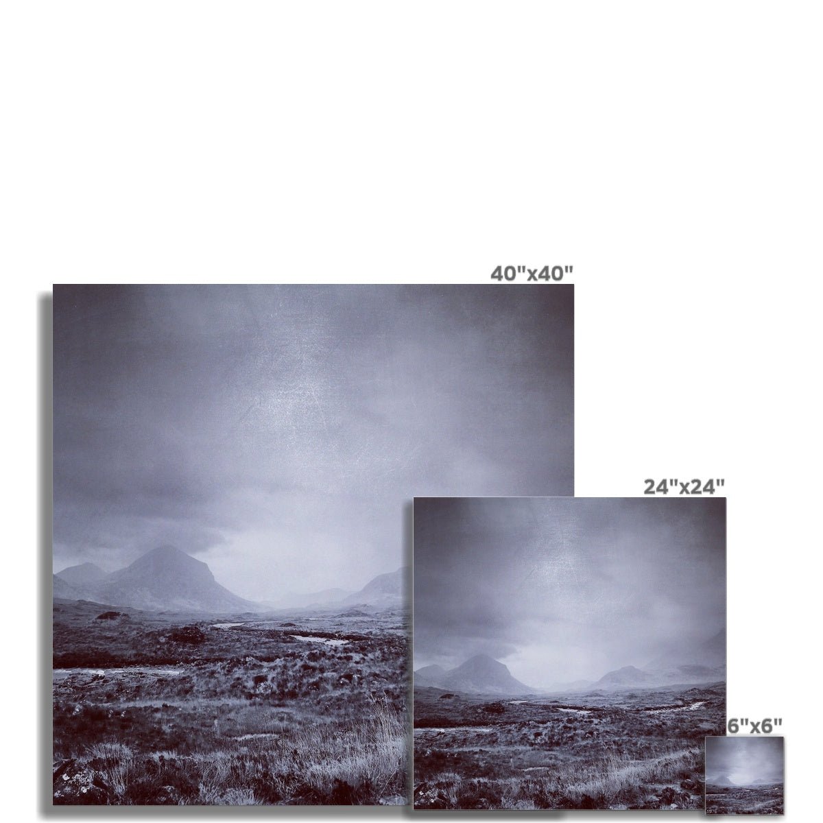 The Brooding Cuillin Skye Prints