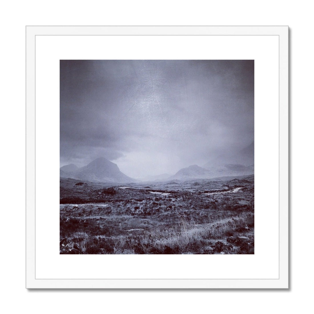 The Brooding Cuillin Skye Painting | Framed &amp; Mounted Prints From Scotland