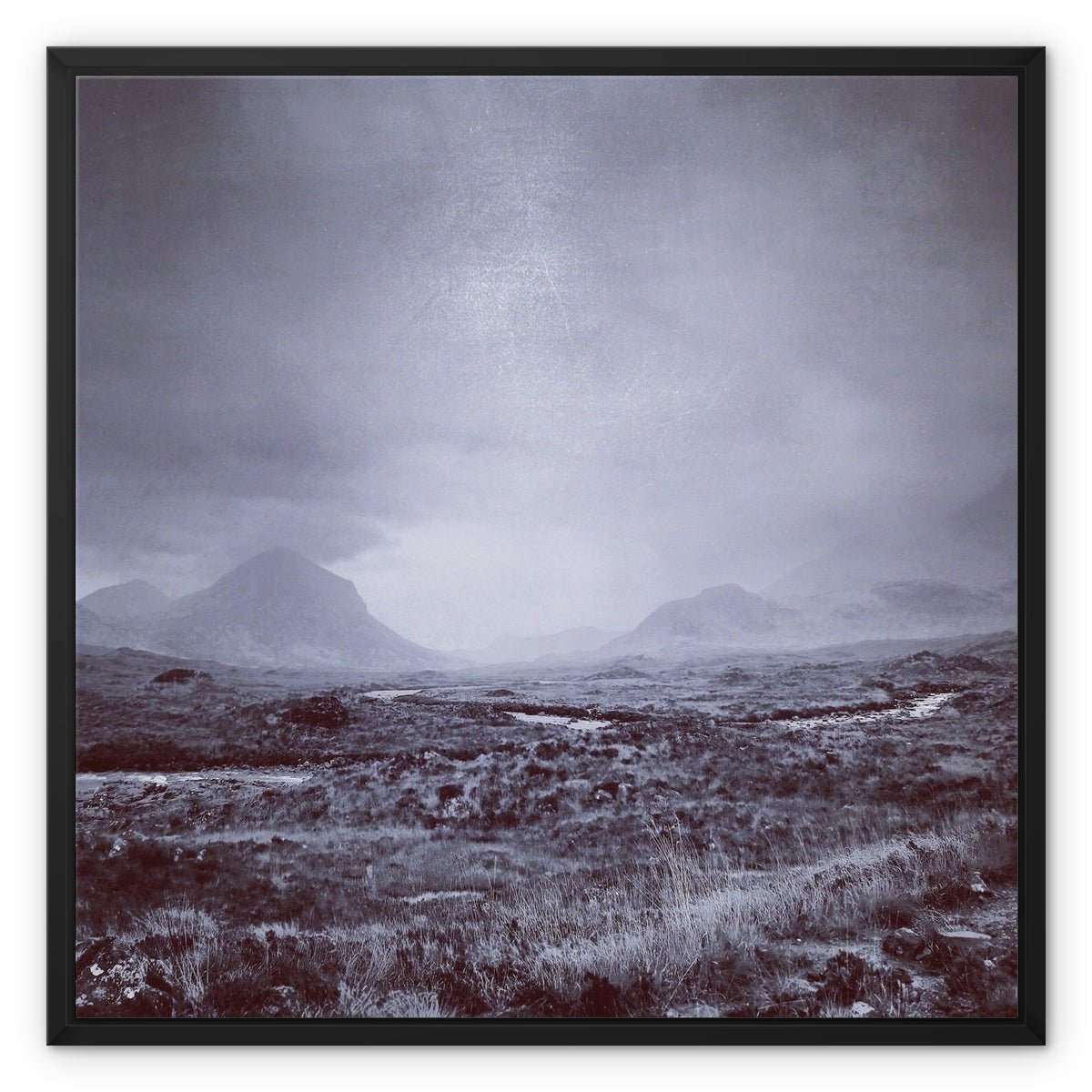 The Brooding Cuillin Skye Painting | Framed Canvas From Scotland