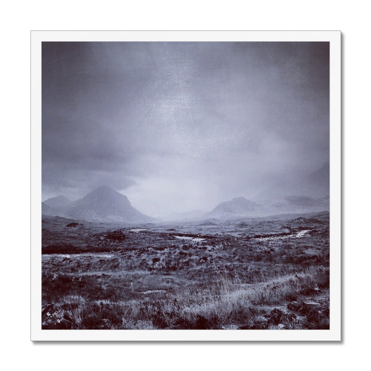 The Brooding Cuillin Skye Painting | Framed Prints From Scotland