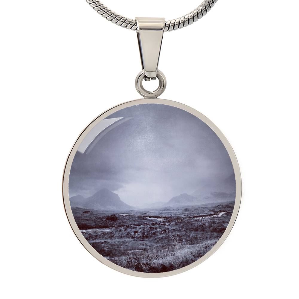 The Brooding Cuillin Skye | Scottish Art Jewellery | Luxury Necklace