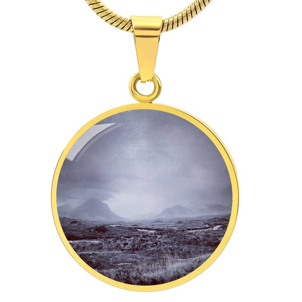 The Brooding Cuillin Skye | Scottish Art Jewellery | Luxury Necklace