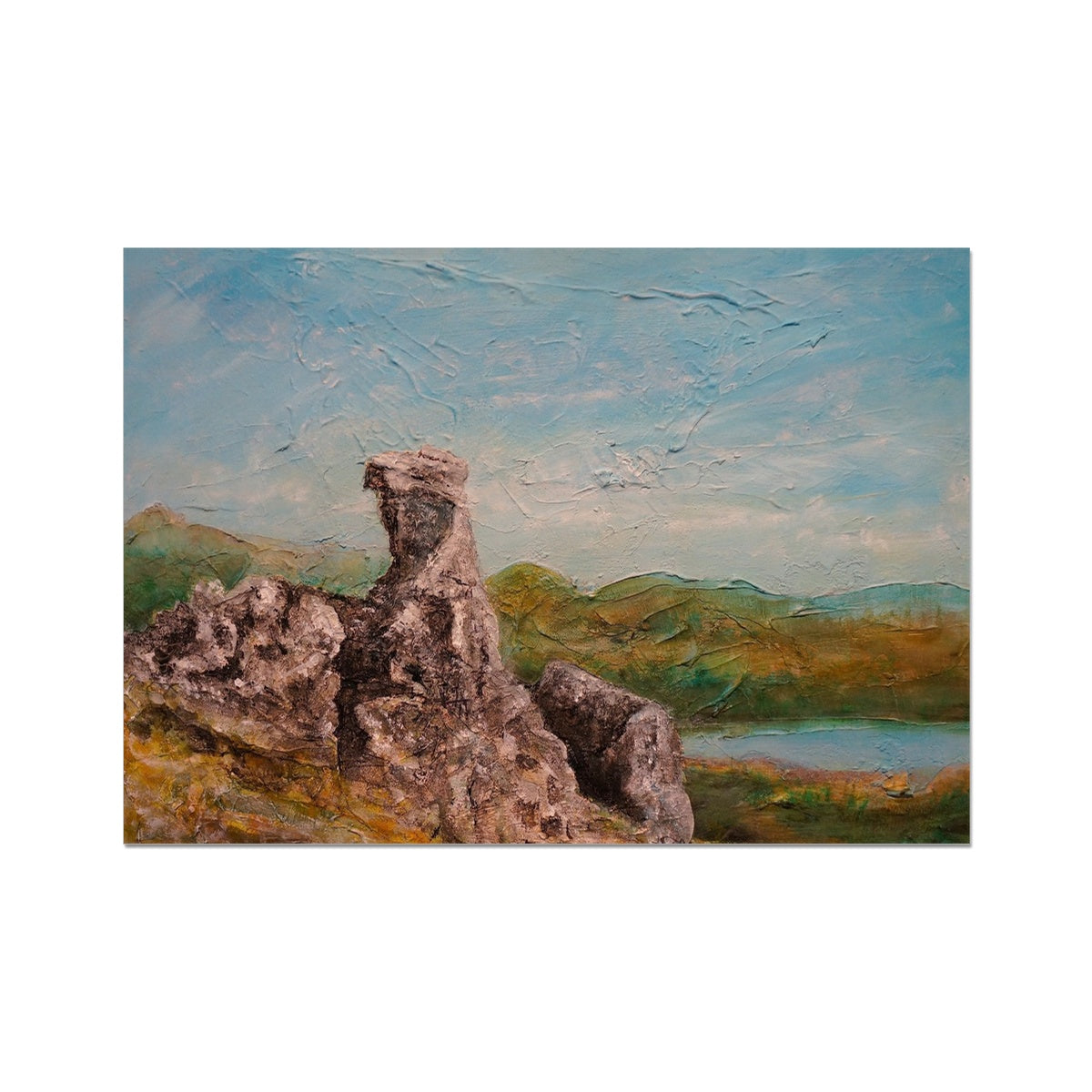 The Cobbler ii Painting Scotland | Signed Scottish Fine Art Prints