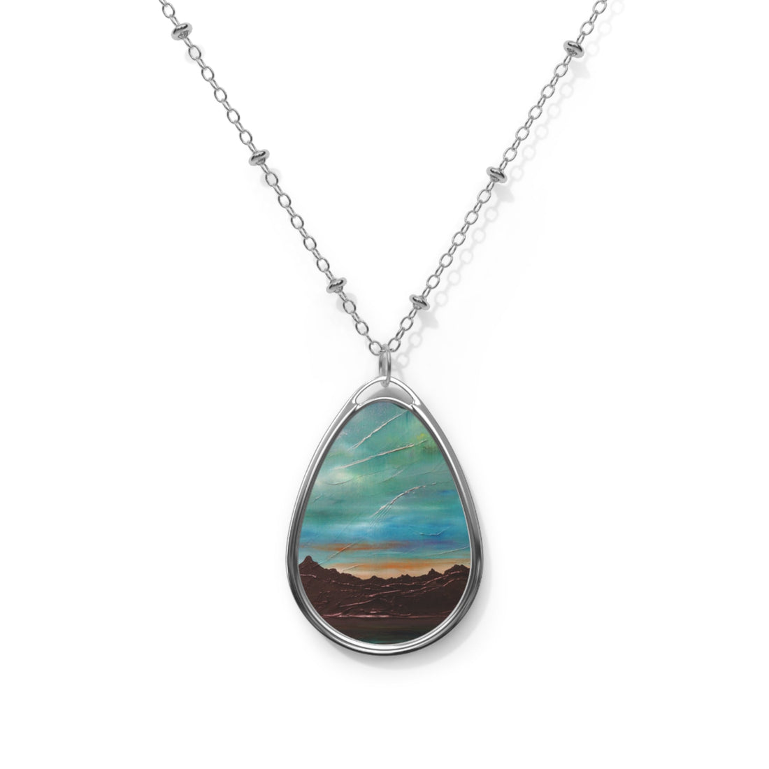 The Cuillin From Elgol Skye | Scottish Art Jewellery | Necklace-Skye Art Gallery