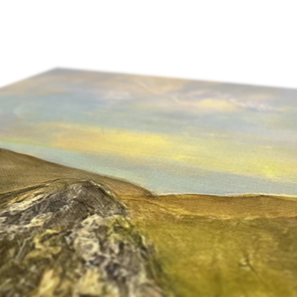 The Devil’s Point From Cairn a Mhaim Painting | Canvas From Scotland