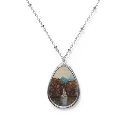 The Fairy Pools Skye Necklace | Skye Art Gallery | Paintings, Prints, Homeware and Art Gifts From Scotland By Scottish Artist Kevin Hunter