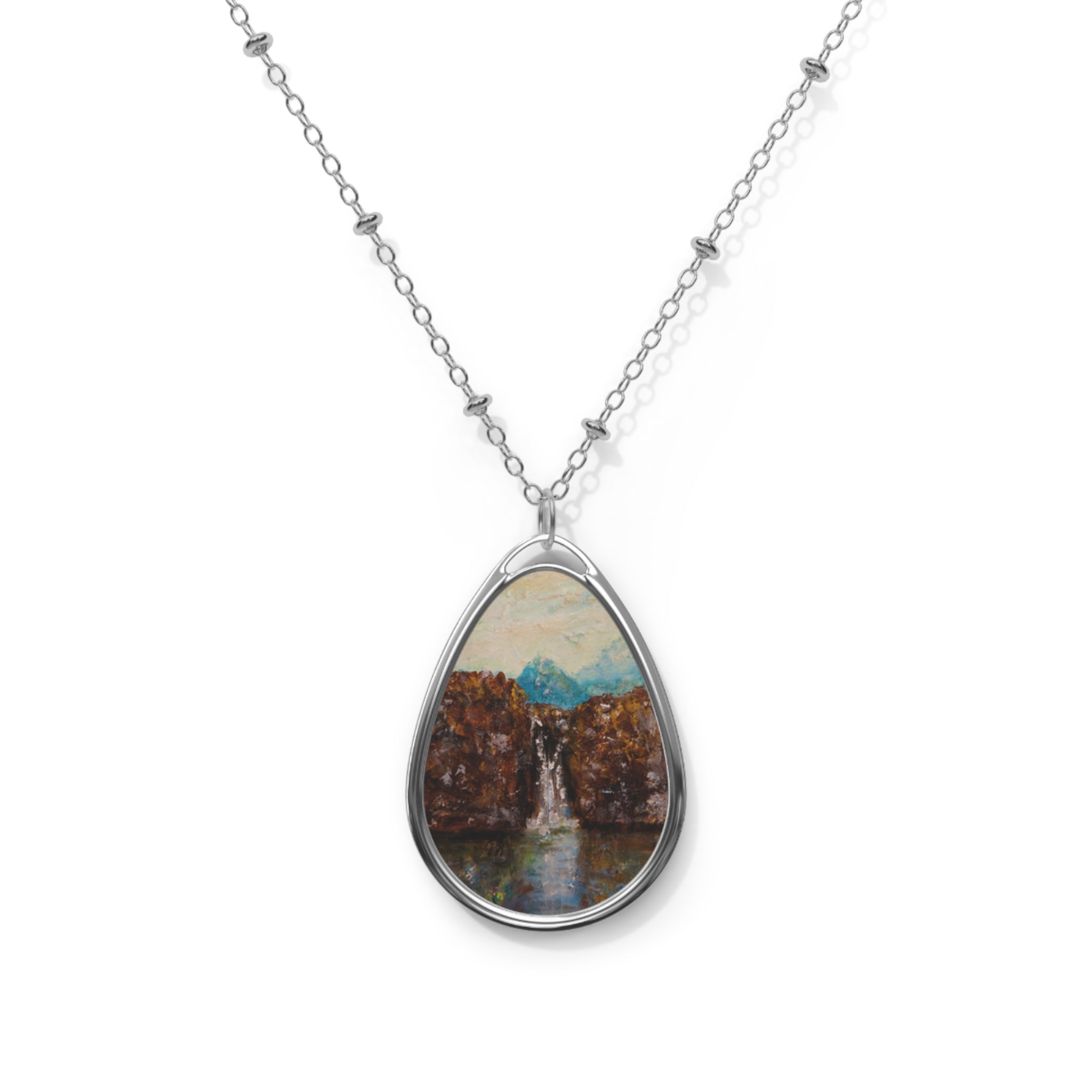 The Fairy Pools Skye | Scottish Art Jewellery | Necklace