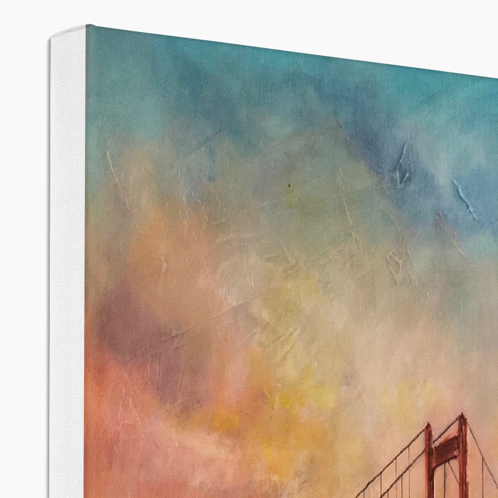 The Golden Gate Bridge Painting | Canvas From Scotland