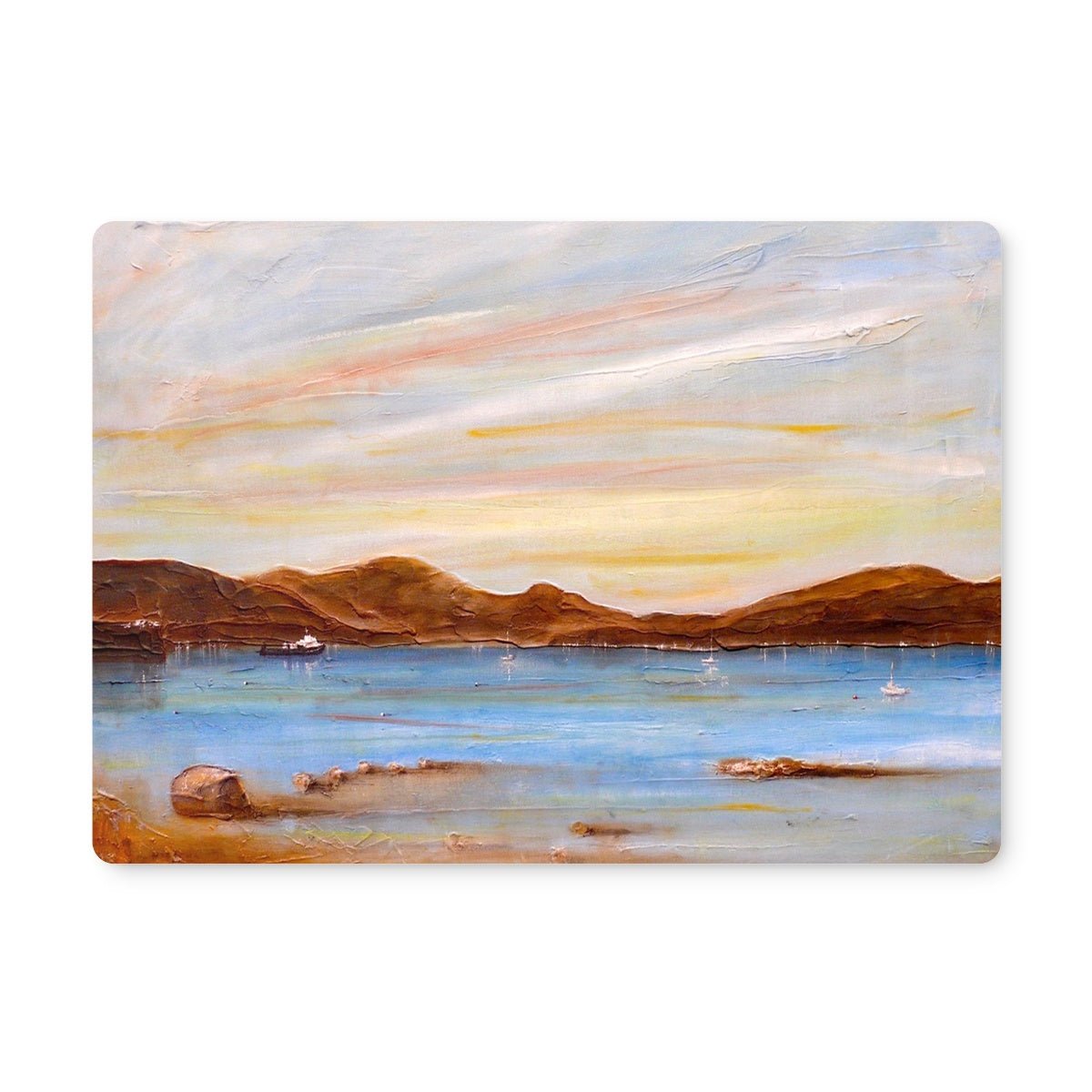 The Last Ferry To Dunoon Art Gifts Placemat