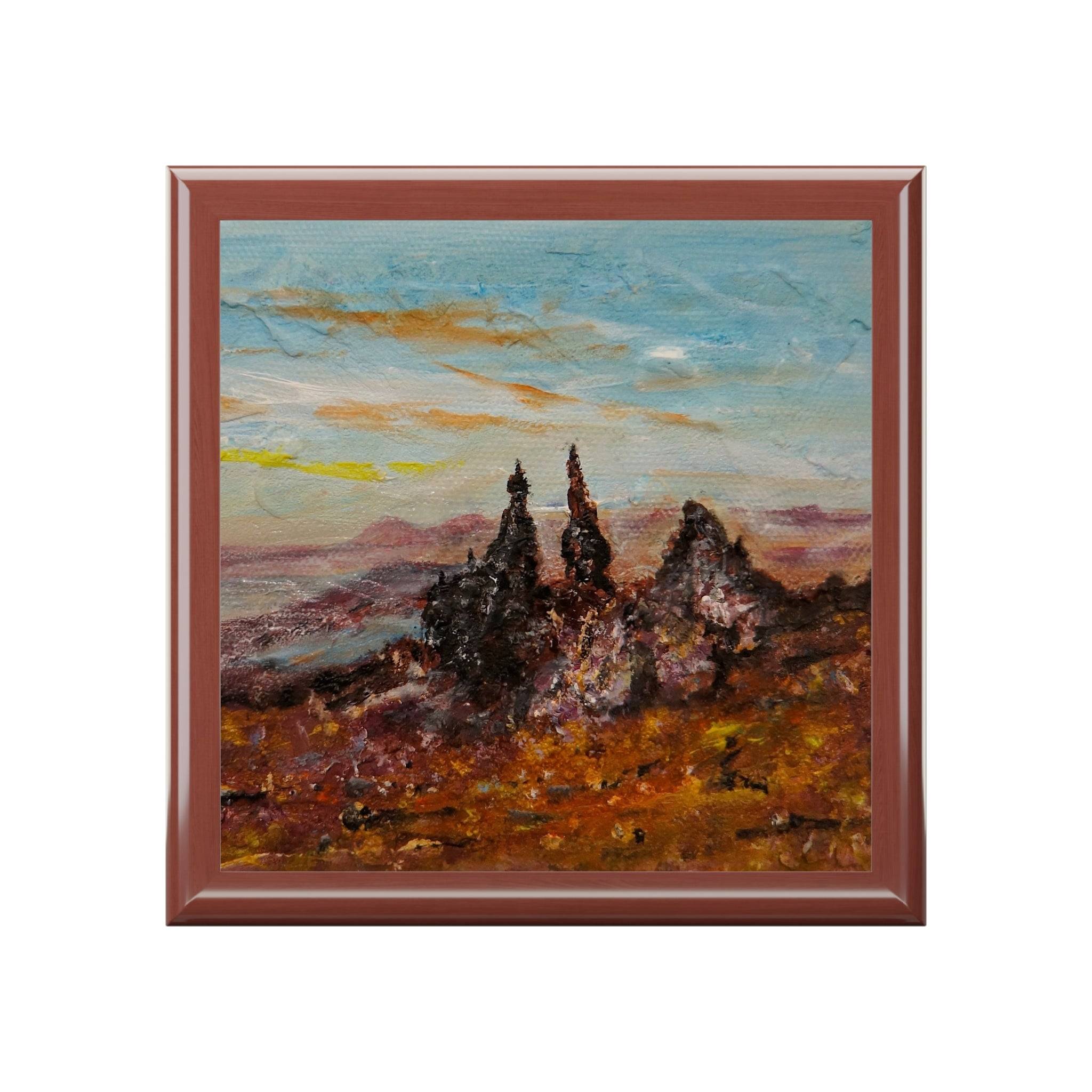 The Old Man Of Storr Skye | Art Jewellery Box | Scotland