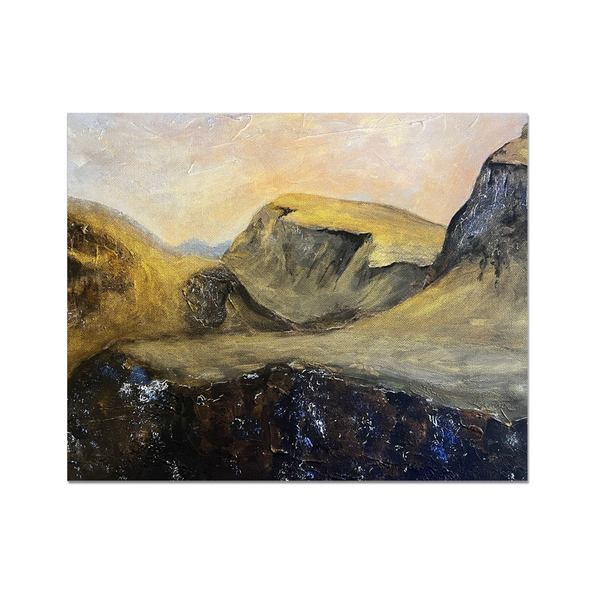 The Quiraing Skye Painting | Artist Proof Collector Prints From Scotland