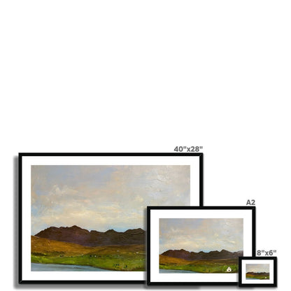 The Road To Carbost Skye Painting | Framed &amp; Mounted Prints From Scotland