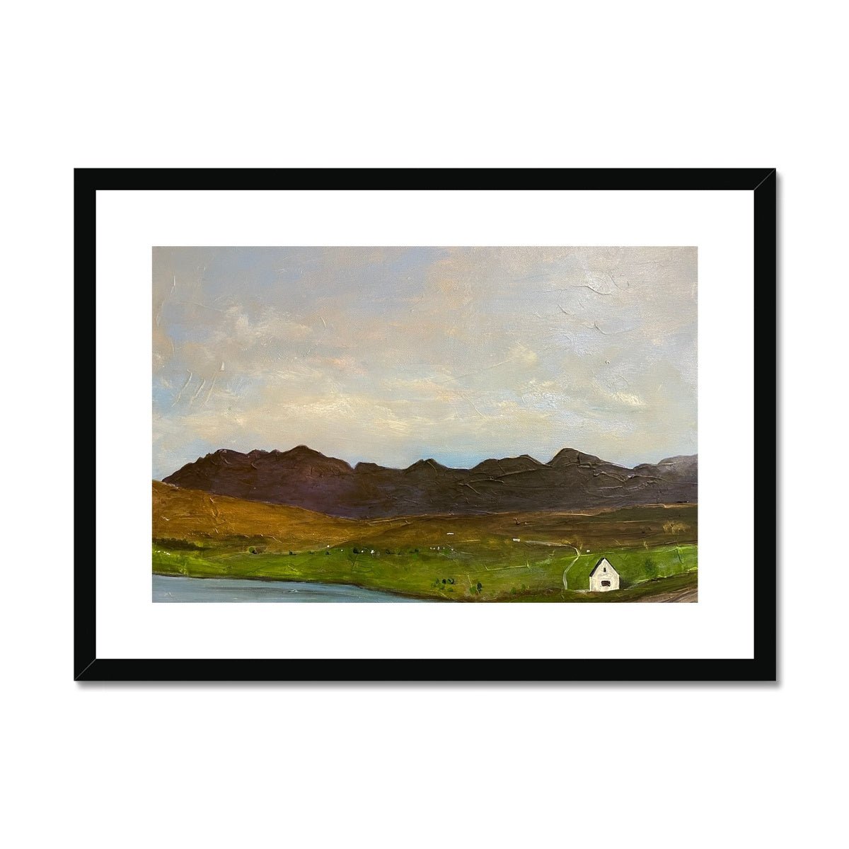 The Road To Carbost Skye Painting | Framed & Mounted Prints From Scotland