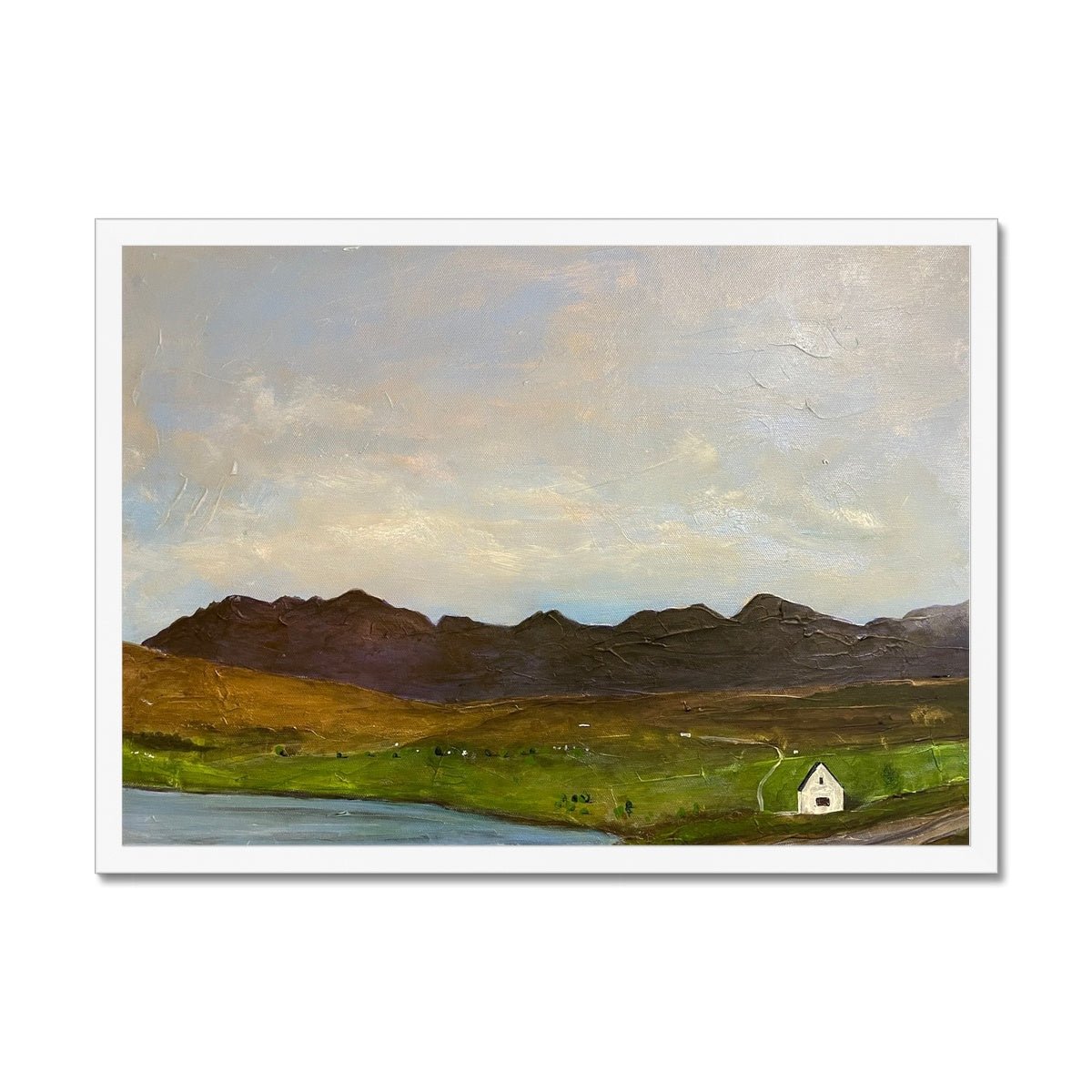 The Road To Carbost Skye Painting | Framed Prints From Scotland