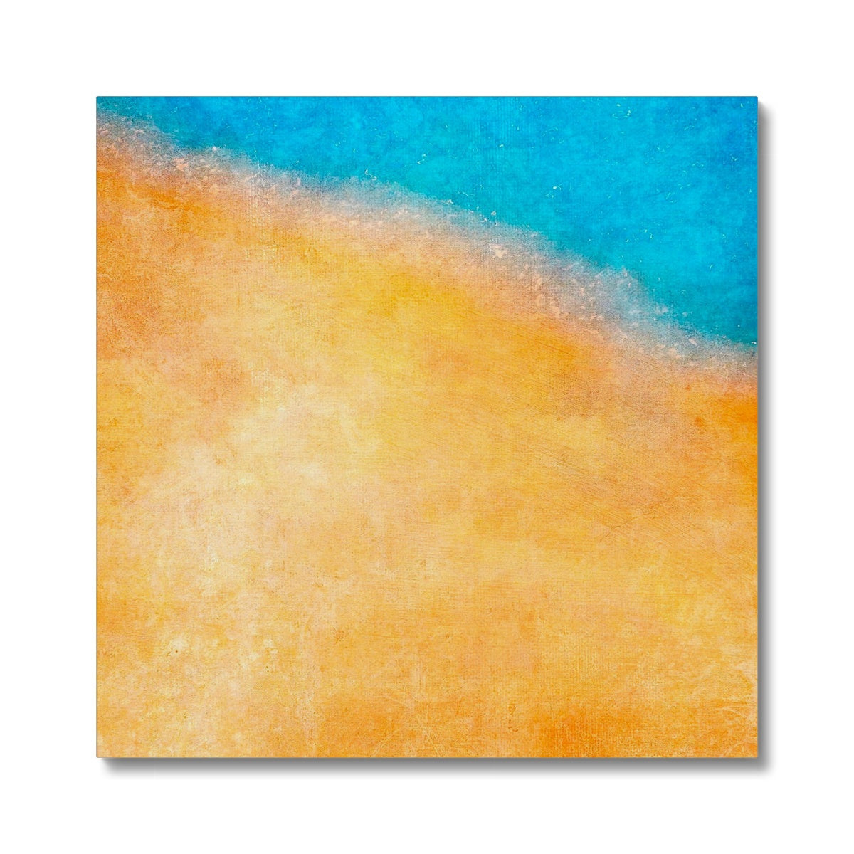 The Shoreline Abstract Painting | Canvas From Scotland