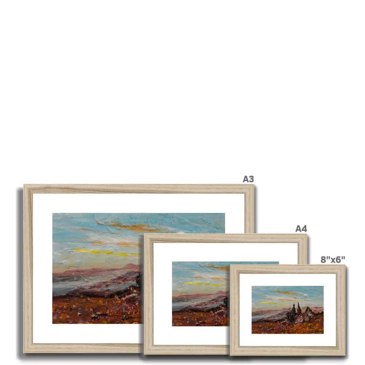 The Storr Skye Painting | Framed & Mounted Prints From Scotland