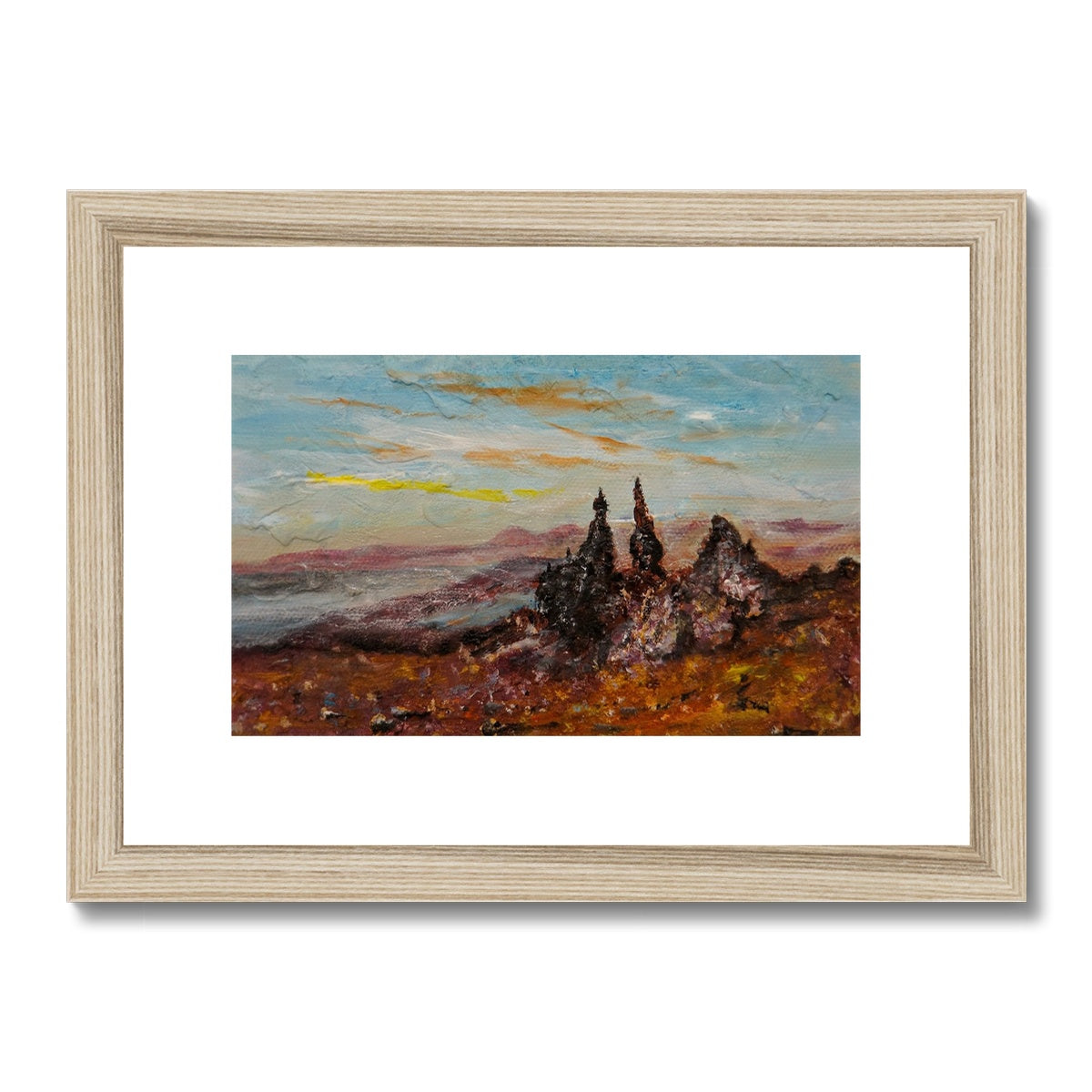 The Storr Skye Painting | Framed & Mounted Prints From Scotland