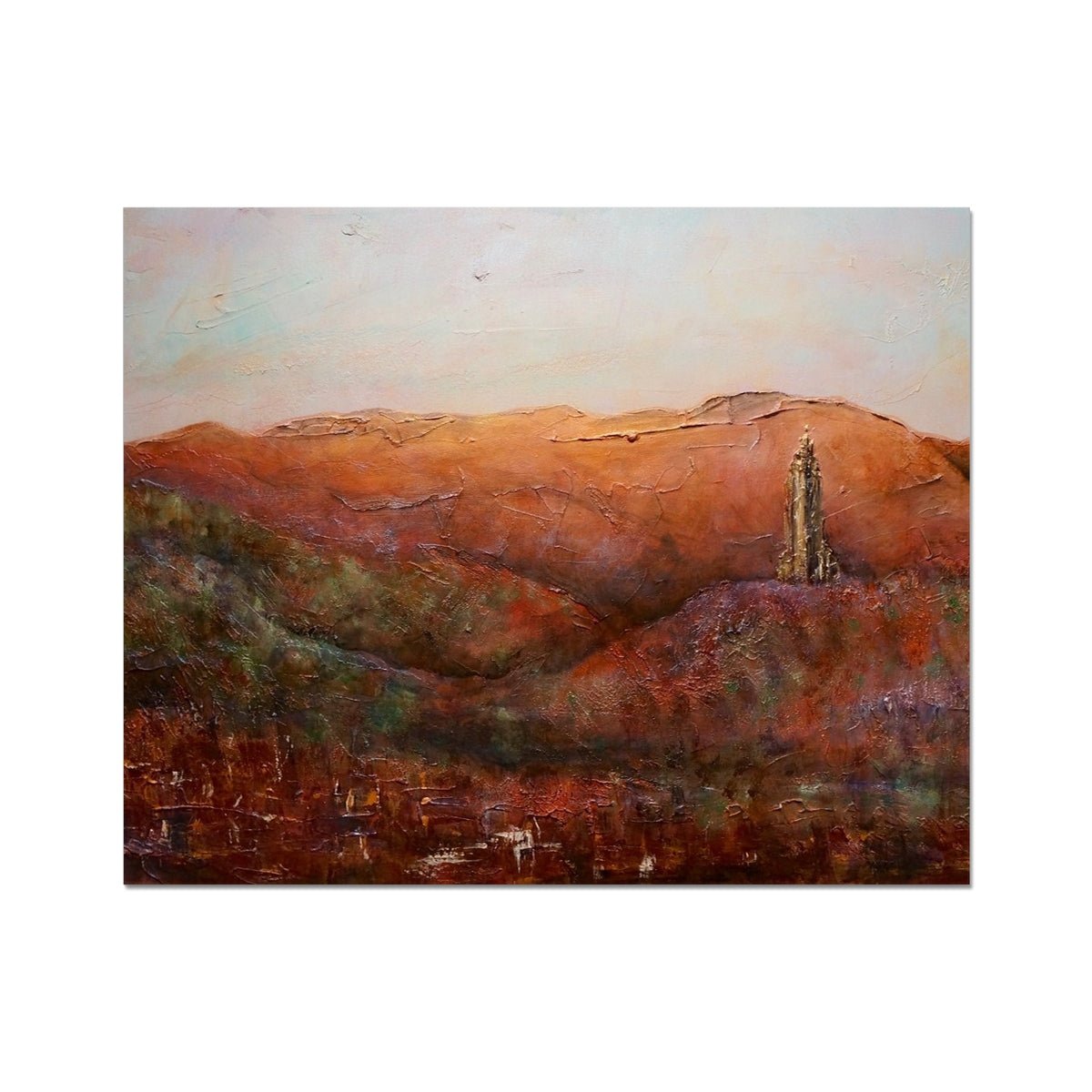 The Wallace Monument Painting | Artist Proof Collector Prints From Scotland