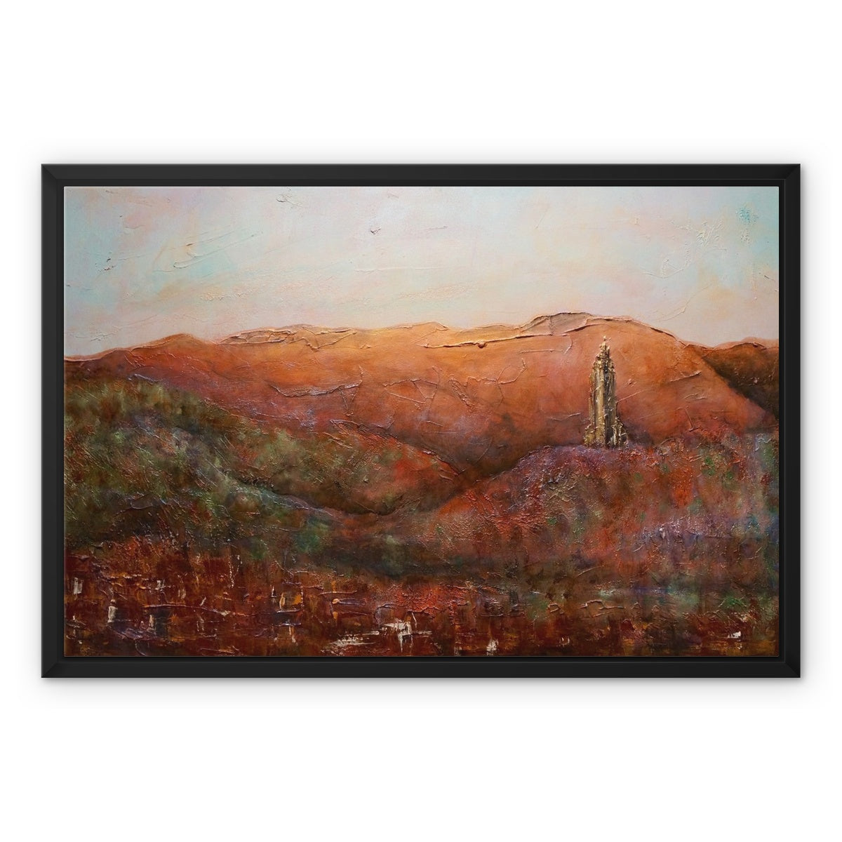 The Wallace Monument Painting | Framed Canvas Prints From Scotland