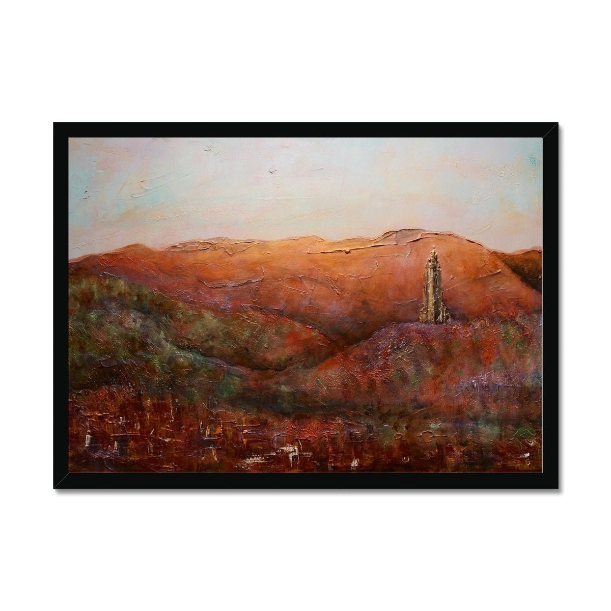 The Wallace Monument Painting | Framed Prints From Scotland