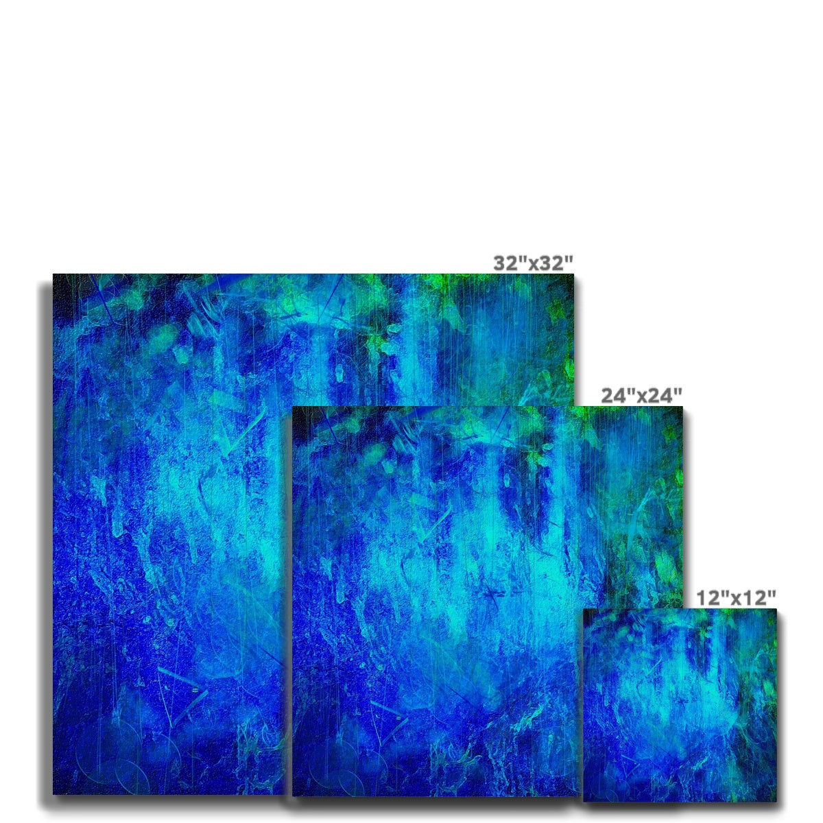 The Waterfall Abstract Canvas