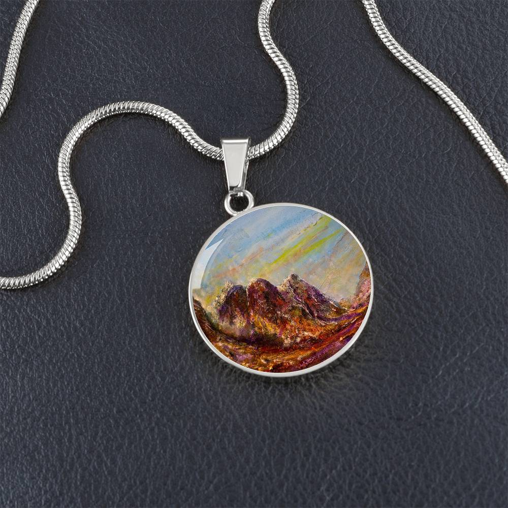 Three Sisters Of Glencoe | Scottish Art Jewellery | Luxury Necklace