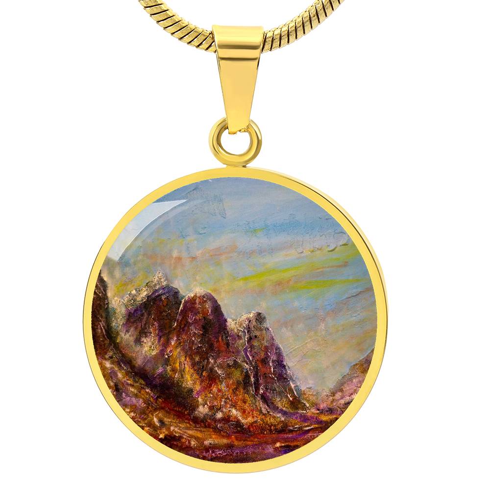 Three Sisters Of Glencoe | Scottish Art Jewellery | Luxury Necklace