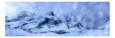 Three Sisters Snow Glencoe | Panoramic Painting & Art Prints | Glencoe Art Gallery | Paintings, Prints, Homeware and Art Gifts From Scotland By Scottish Artist Kevin Hunter