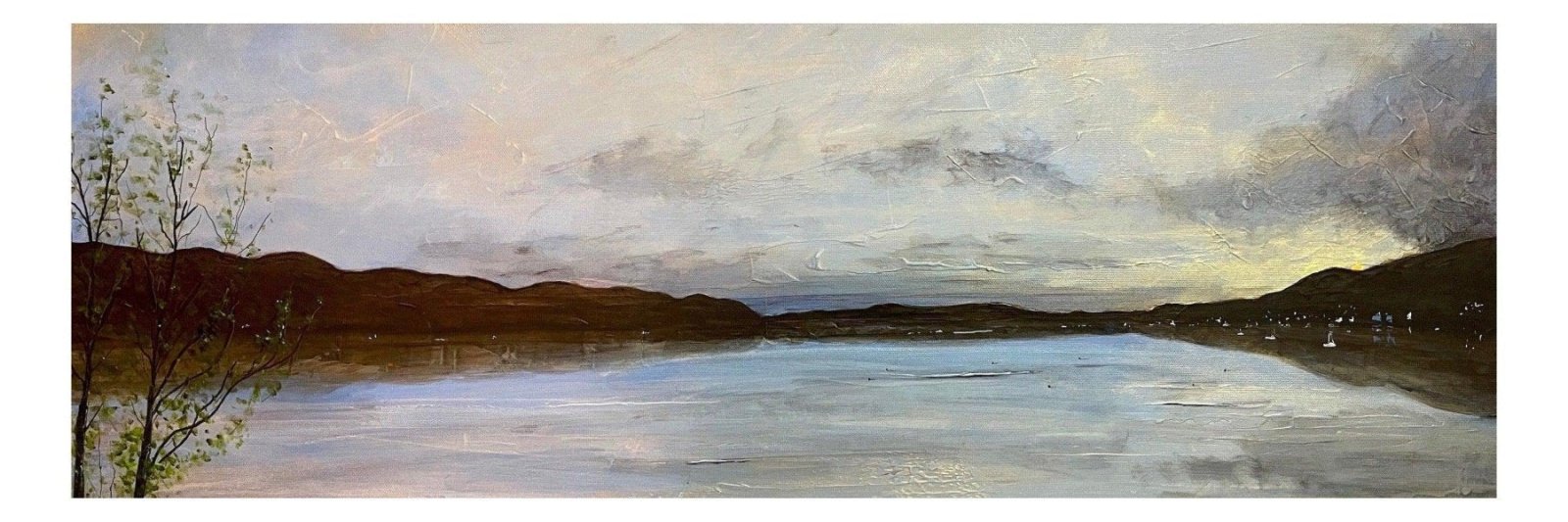 Tighnabruaich | Panoramic Painting & Art Prints