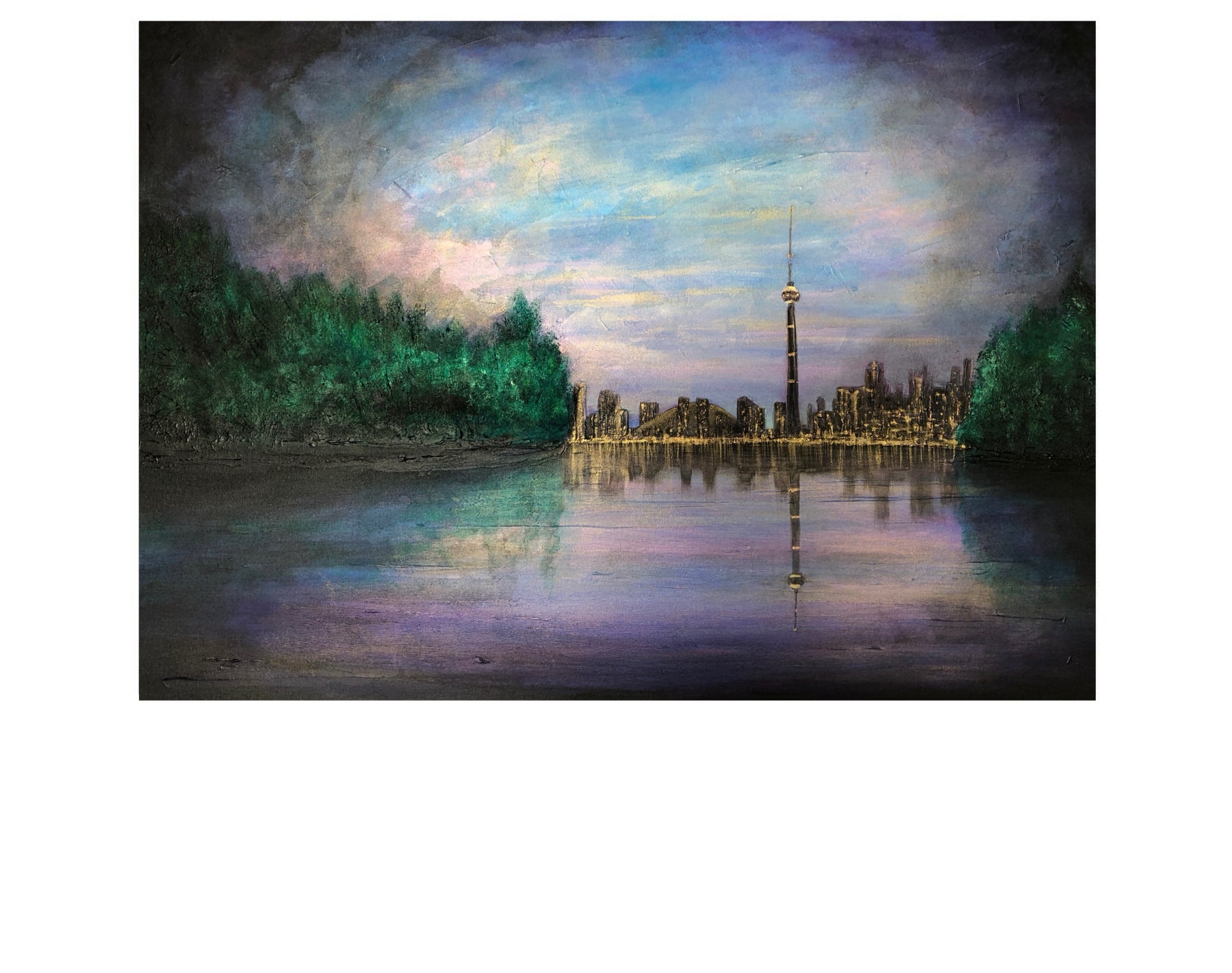 Toronto Last Light Art Prints