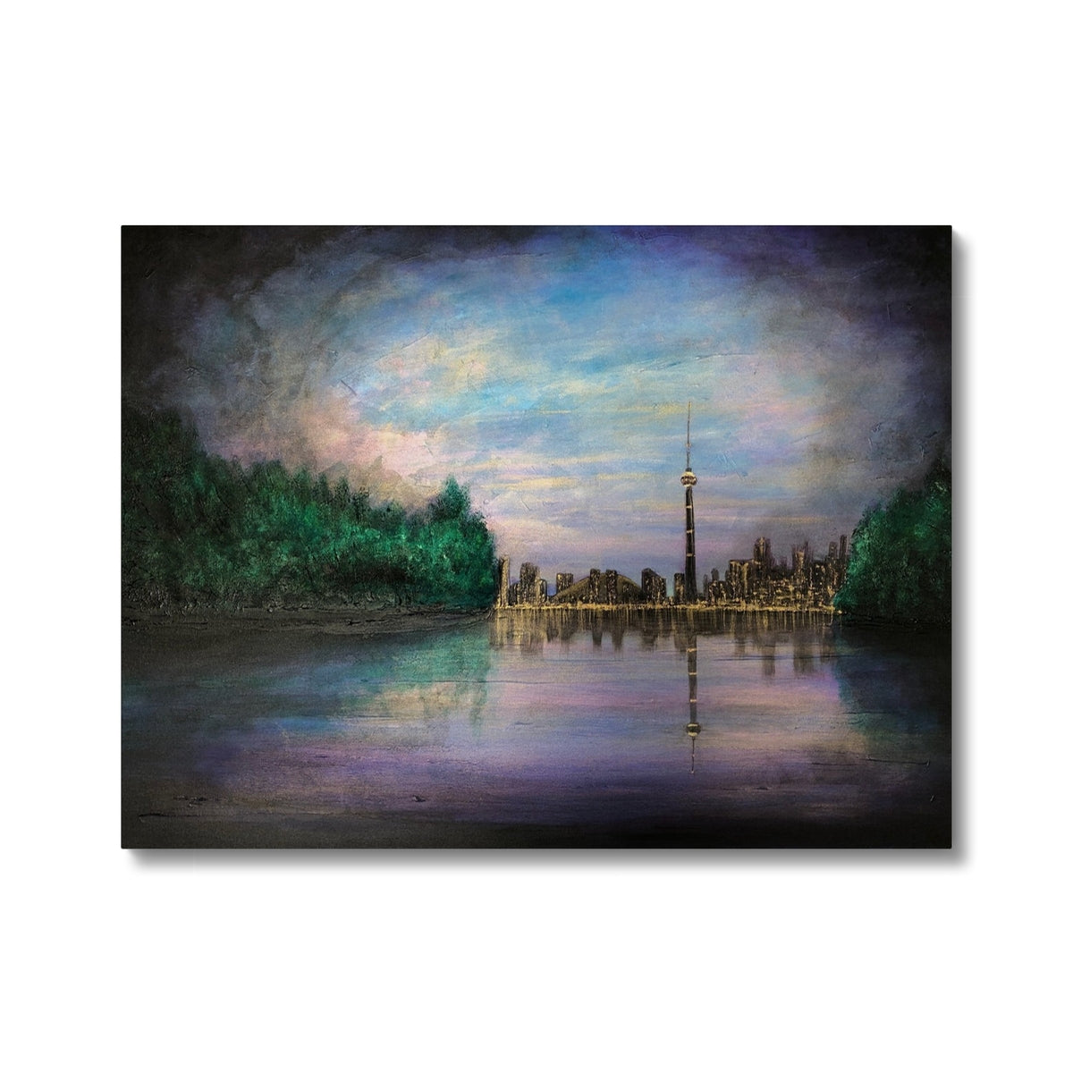 Toronto Last Light Painting | Canvas Prints From Scotland