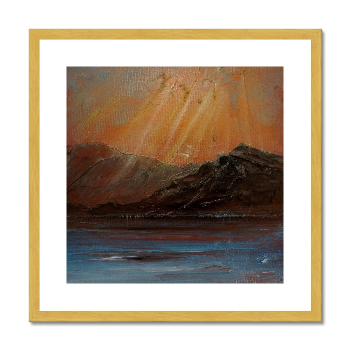 Torridon ii Painting | Antique Framed & Mounted Prints From Scotland