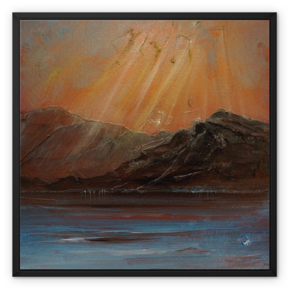 Torridon ii Painting | Framed Canvas From Scotland