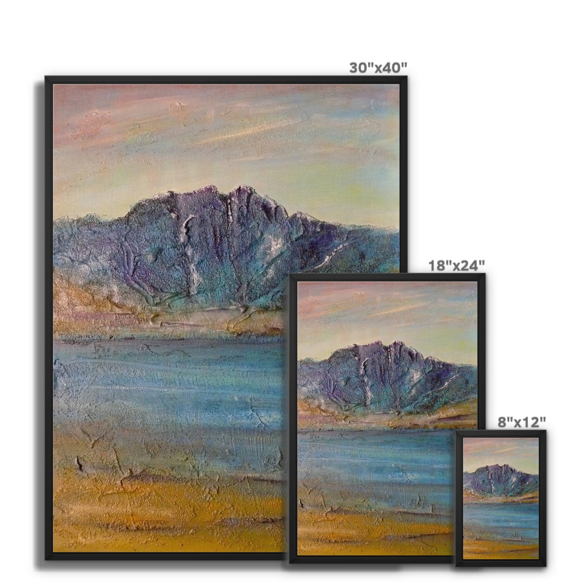 Torridon Painting | Framed Canvas Prints From Scotland