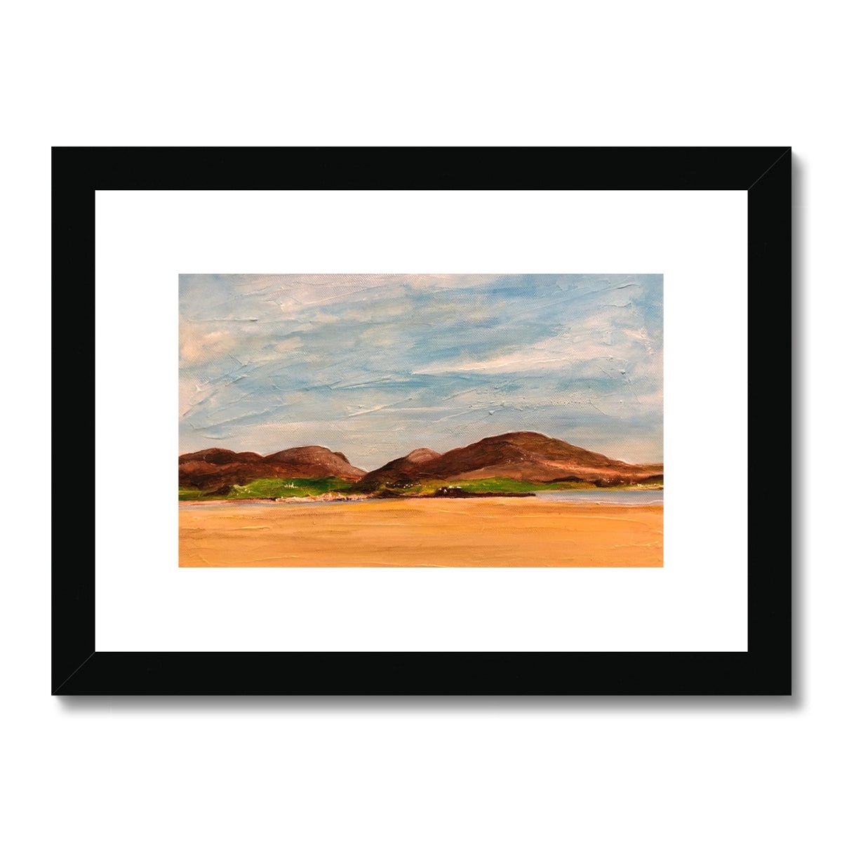 Uig Sands Lewis Painting | Framed & Mounted Prints From Scotland