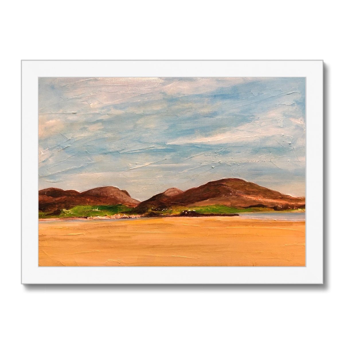 Uig Sands Lewis Painting | Framed Prints From Scotland