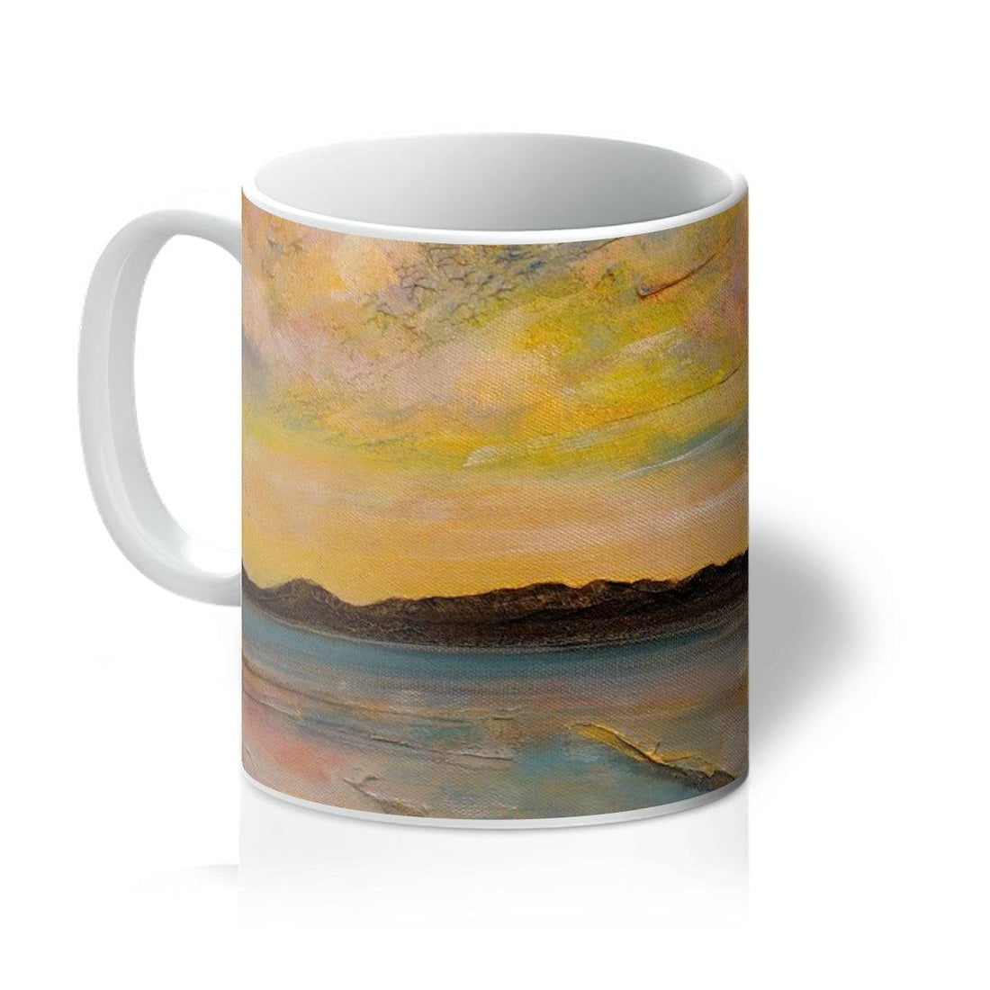 Vallay Island North Uist Art Gifts Mug | Hebridean Islands Art Gallery | Paintings, Prints, Homeware and Art Gifts From Scotland By Scottish Artist Kevin Hunter